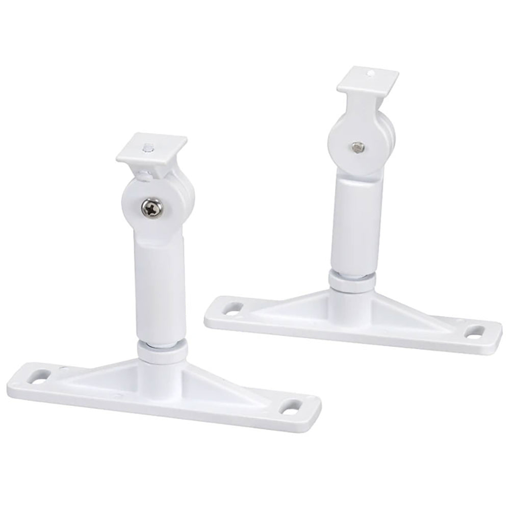 White patio heater mounting brackets and ceiling/wall support arms