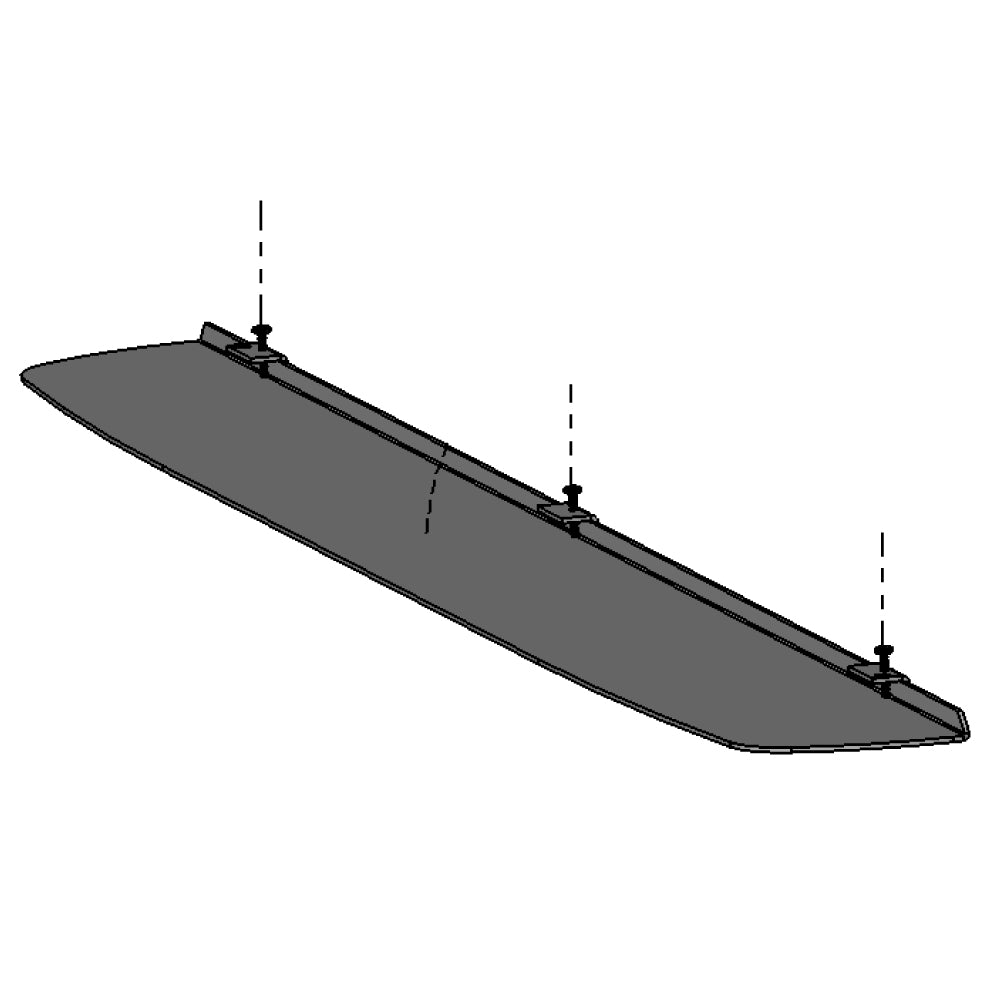 Kingsman Mantel Clearance Shield for IDV26 Direct Vent Gas Insert