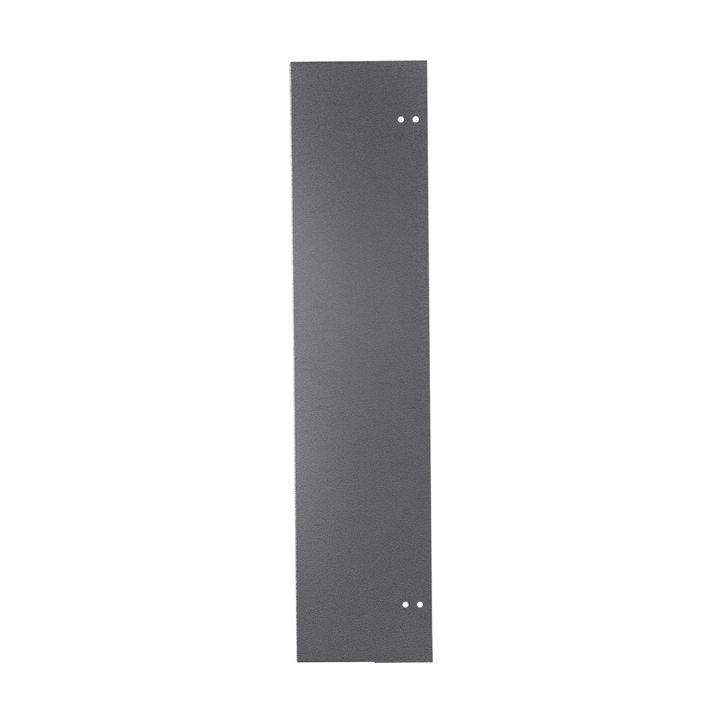 Napoleon Oasis wall spacer, dark metal plate with two mounting holes