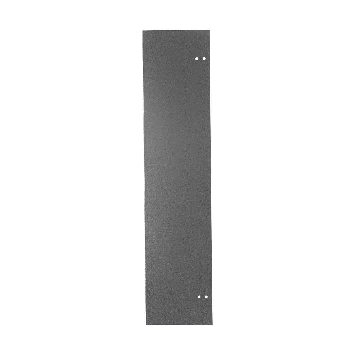 Napoleon Oasis wall spacer, dark metal plate with two mounting holes