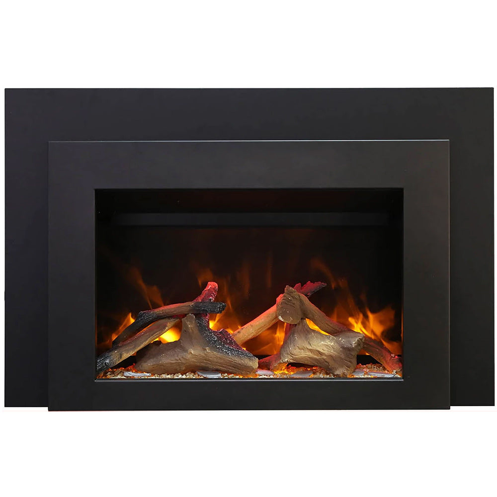 Sierra Flame by Amantii INS-FM Electric Fireplace Insert with Logs