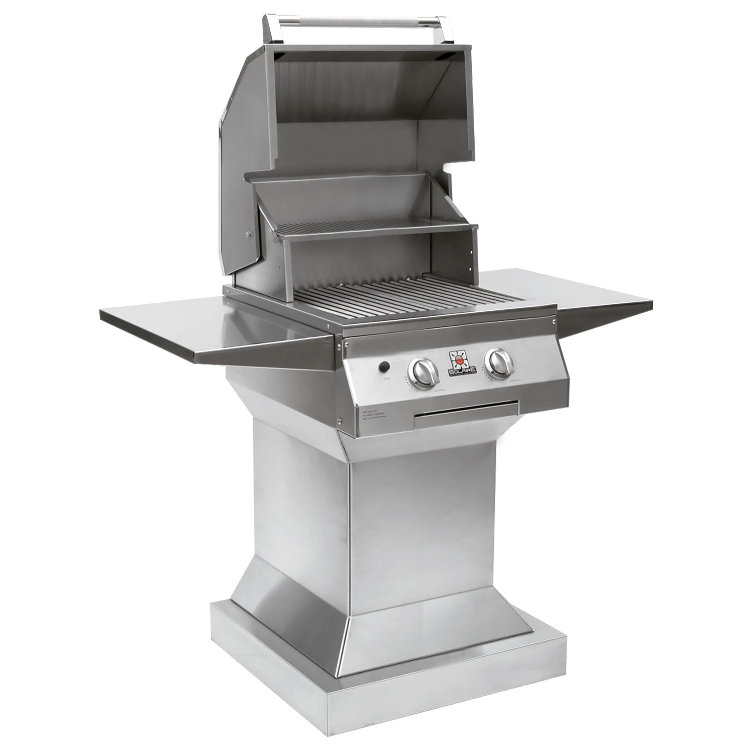Solaire IRBQ-21 21-Inch Deluxe Pedestal Grill