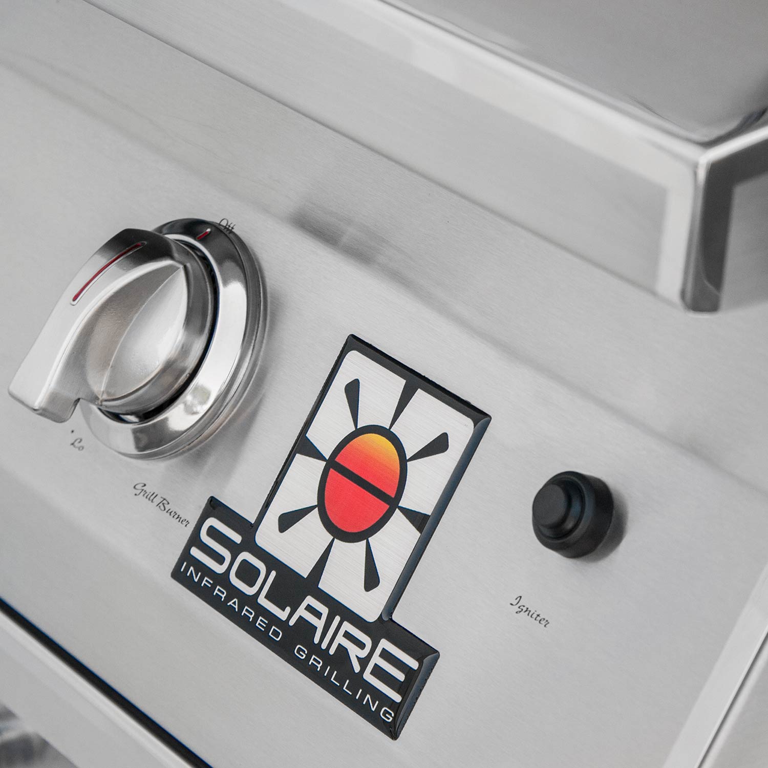 Solaire AGBQ-56 56-Inch Freestanding Grill on 2-Door/3-Drawer Cart with Rotisserie and Dual Side Burner