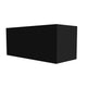 Hestan KVDC42 duct cover, 42-inch, matte black rectangular chimney housing