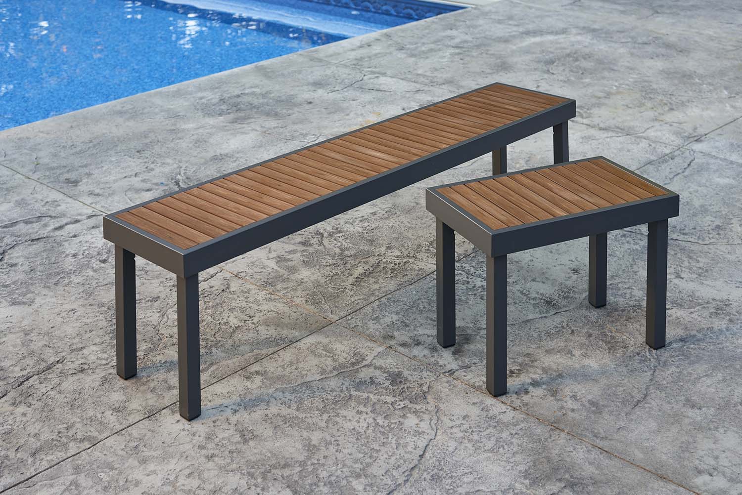 The Outdoor GreatRoom Company Kenwood Series Patio Bench, Long