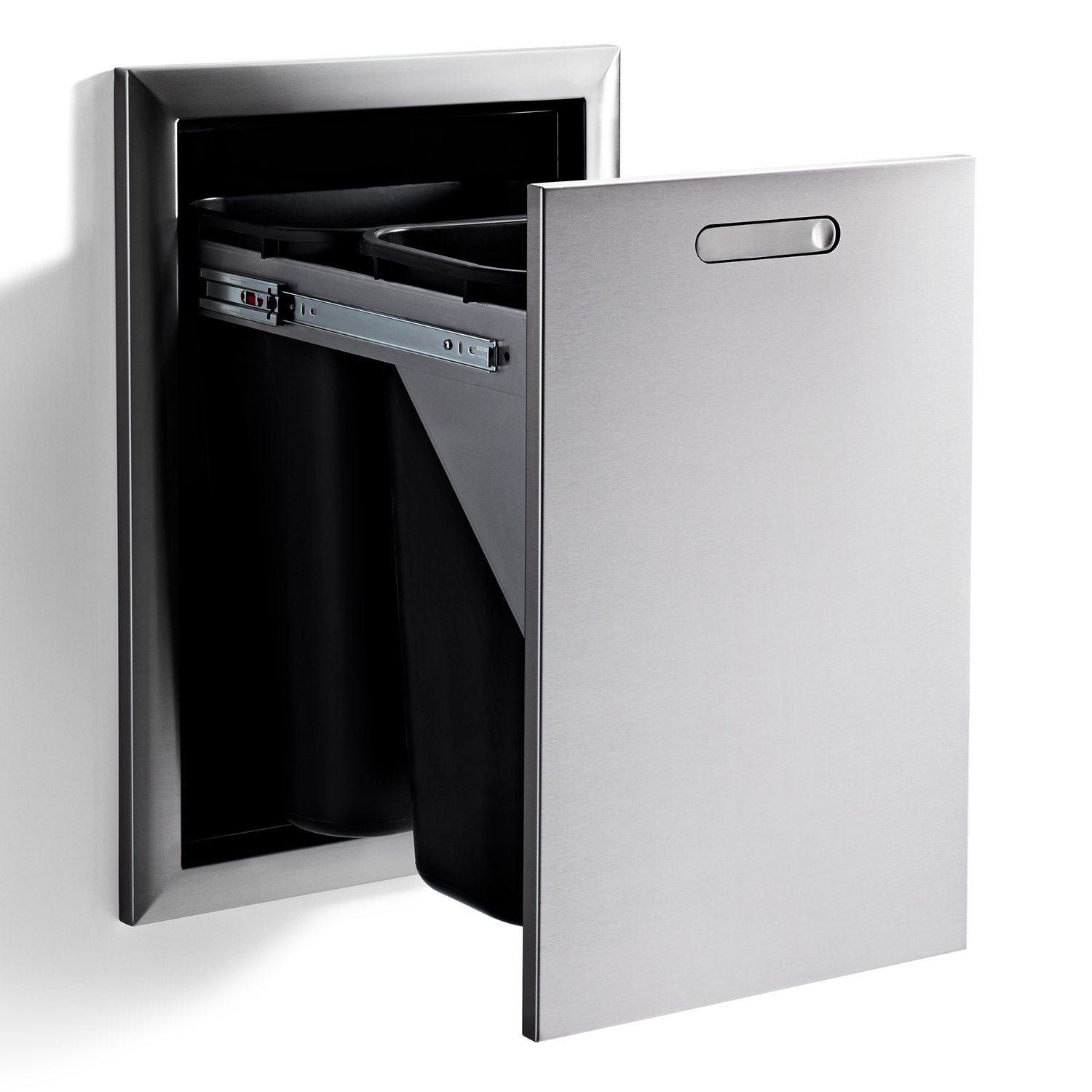 Lynx Ventana Trash and Recycle Bin Drawer, 19.25x28-Inch