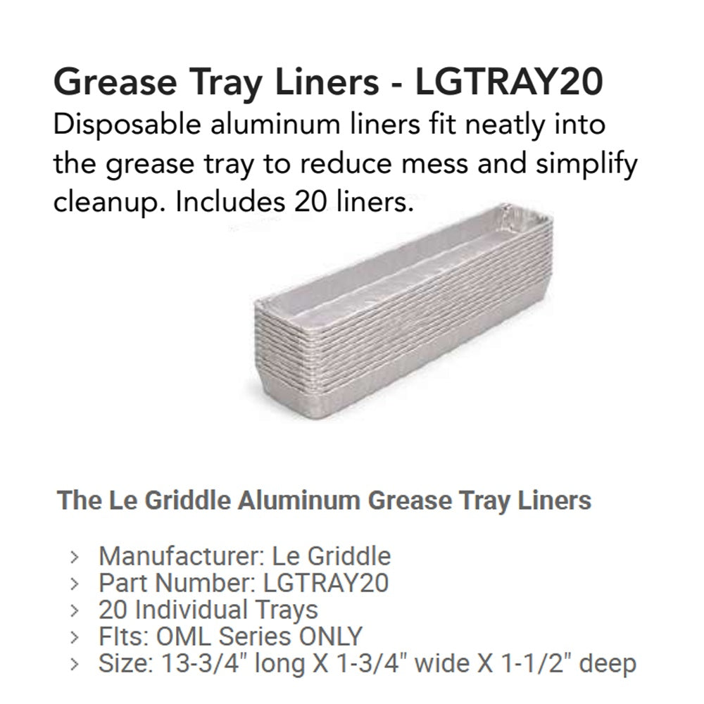 Stack of rectangular aluminum grease tray liners for easy disposable use