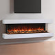 Modern Flames LPM-6816-WMC Landscape Pro Multi 68-Inch Three-Sided Electric Fireplace with Wall Mount Mantel