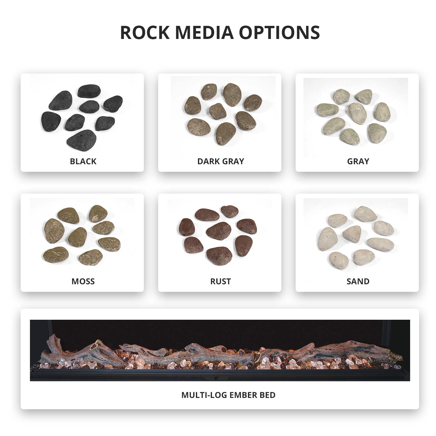 Modern Flames LPM-xx16 Landscape Pro Multi Three-Sided Wall Mount/Built-In Electric Fireplace