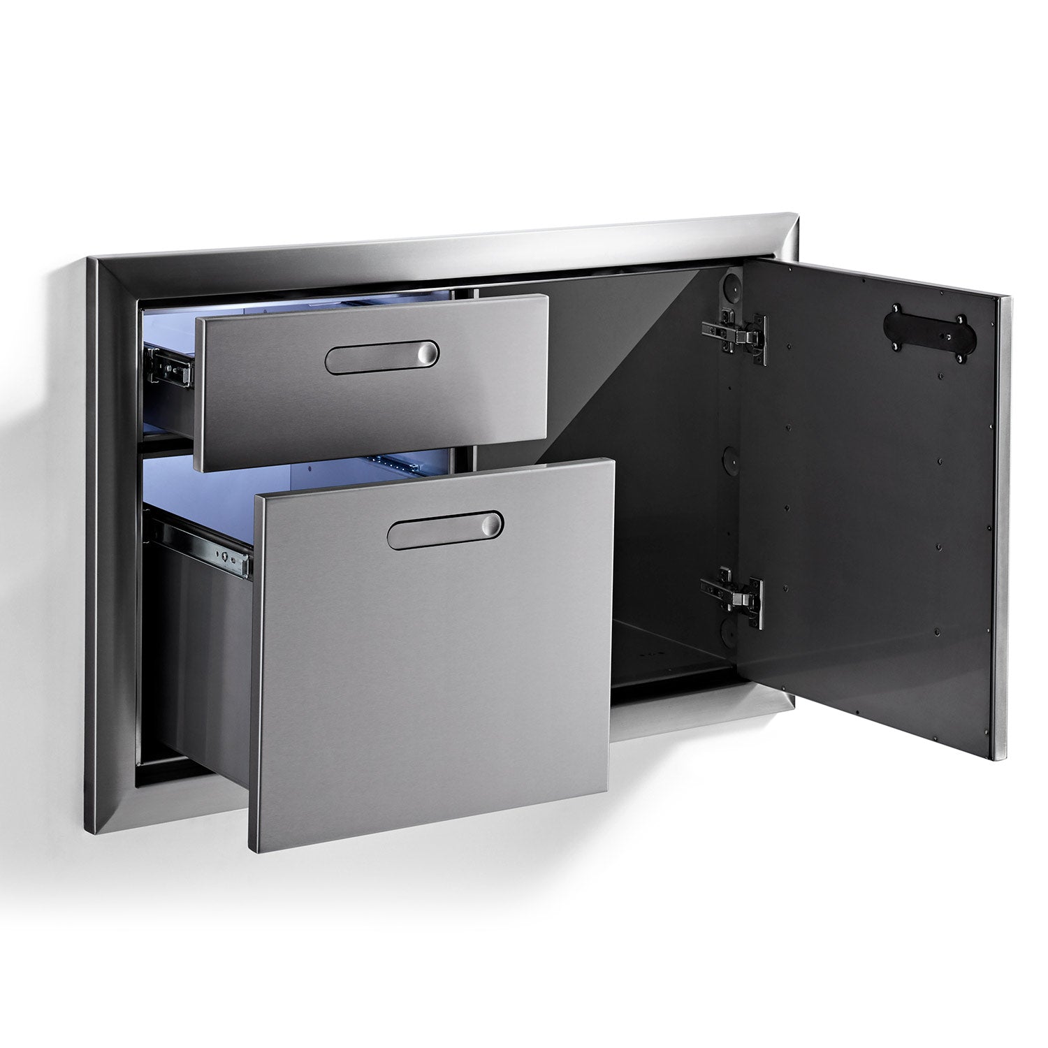 Lynx Ventana Access Door And Double Drawer Combo, 36x23-Inch