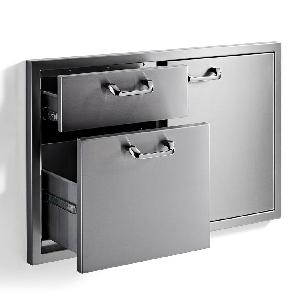 Lynx Professional Access Door And Double Drawer Combo, 36x23-Inch