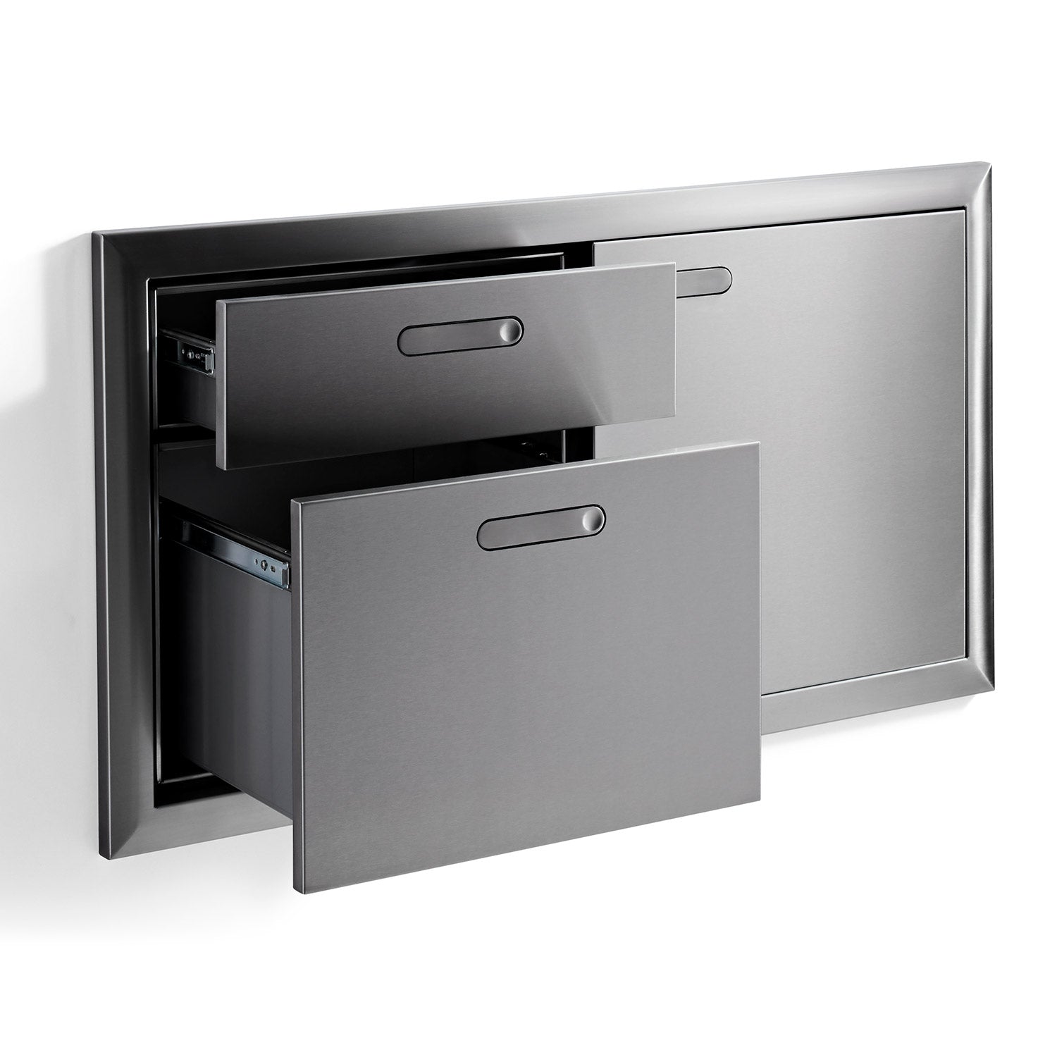 Lynx Ventana Access Door And Double Drawer Combo, 42x23-Inch