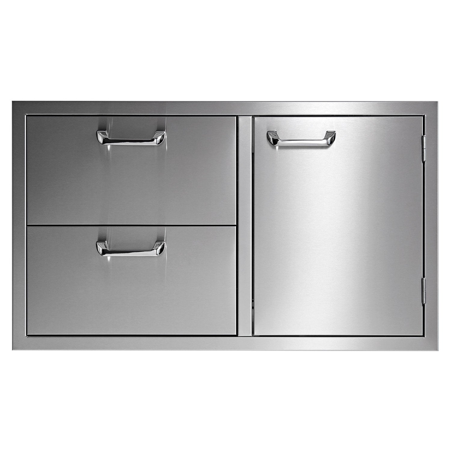 Sedona By Lynx Sedona Series Storage Door & Double Drawer Combo, 36-Inch