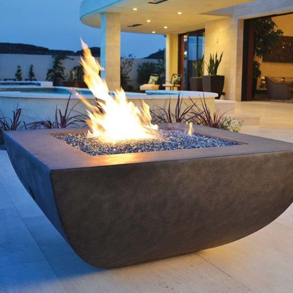 Fire by Design MGAPLSQFP42NG Legacy Square 42-Inch Fire Pit Table