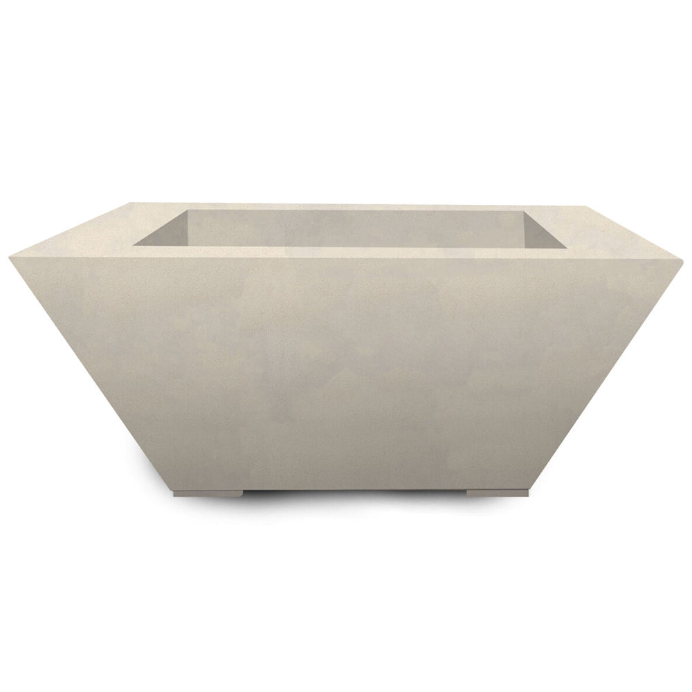 Prism Hardscapes PH-416 Lombard Concrete Gas Fire Pit, 40x40-Inch
