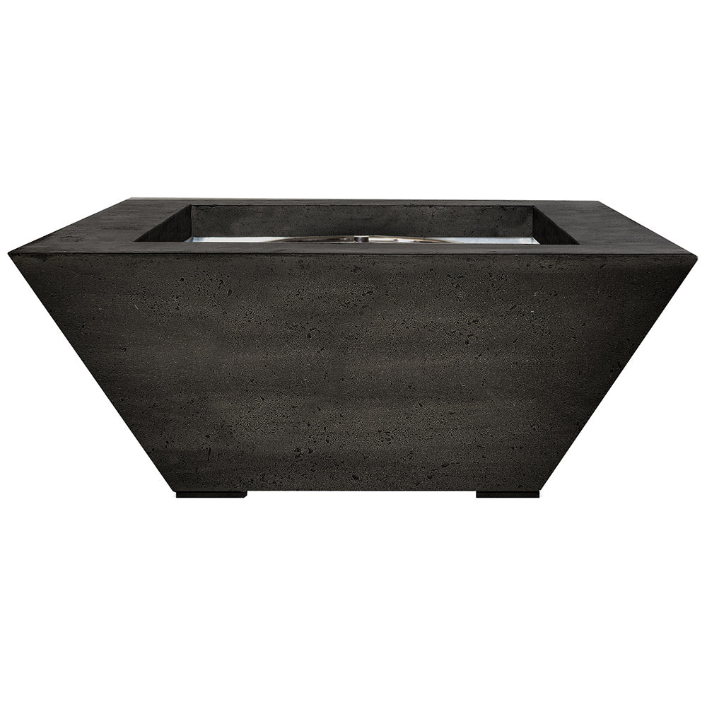 Prism Hardscapes PH-416 Lombard Concrete Gas Fire Pit, 40x40-Inch