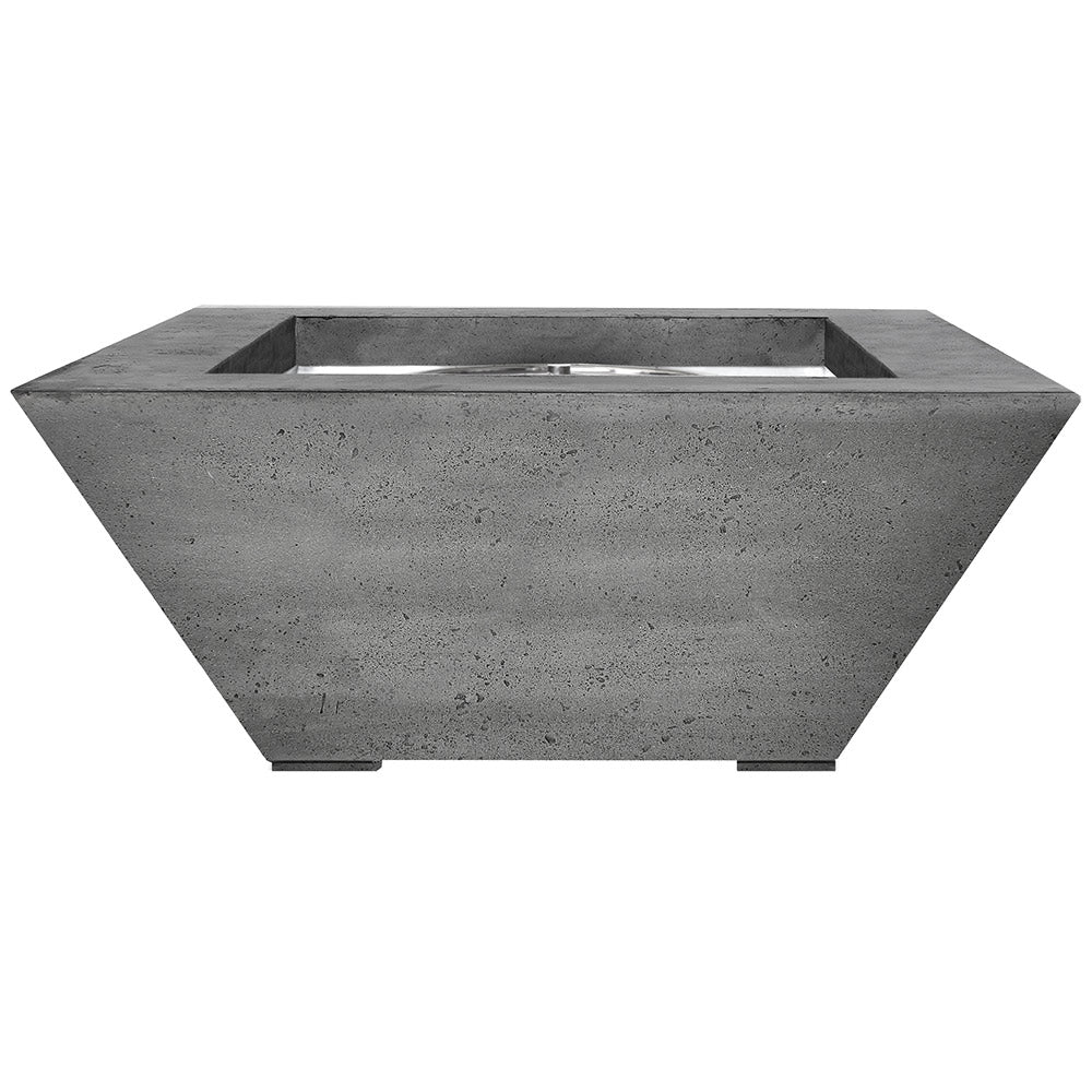 Prism Hardscapes PH-416 Lombard Concrete Gas Fire Pit, 40x40-Inch