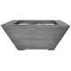 Prism Hardscapes PH-416 Lombard Concrete Gas Fire Pit, 40x40-Inch
