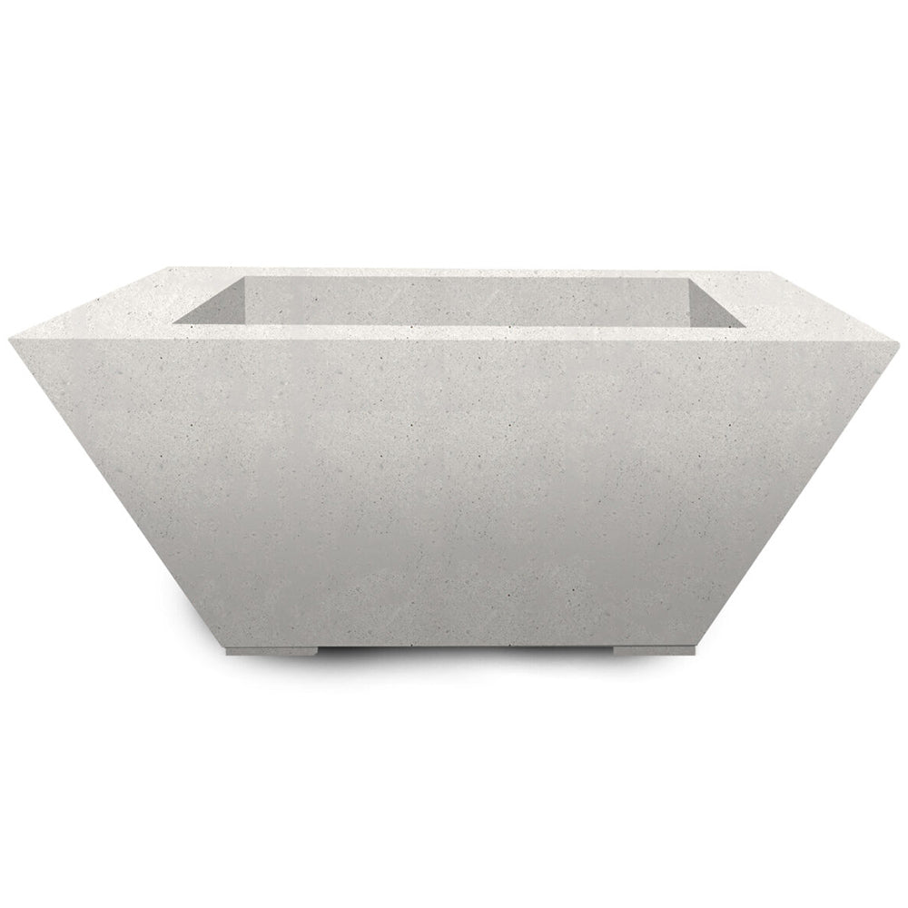 Prism Hardscapes PH-416 Lombard Concrete Gas Fire Pit, 40x40-Inch