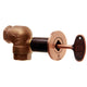 HPC Fire 3/4 Inch Angled Gas Fire Pit Shut Off Valve Kits