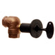 HPC Fire 3/4 Inch Angled Gas Fire Pit Shut Off Valve Kits
