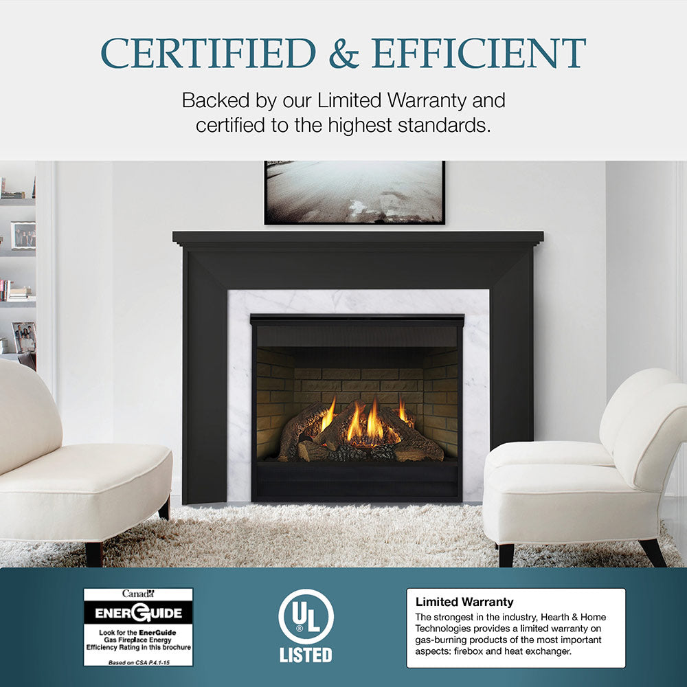 Majestic MDV3732 Direct Vent Gas Fireplace