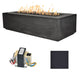 Fire by Design Aura 78-Inch Linear Concrete Gas Fire Table