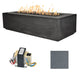 Fire by Design Aura 78-Inch Linear Concrete Gas Fire Table