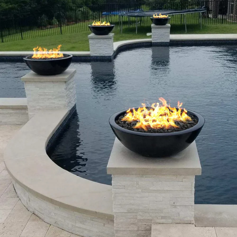 Fire by Design MGWS2107 Round Wok 21-Inch Fire Bowl