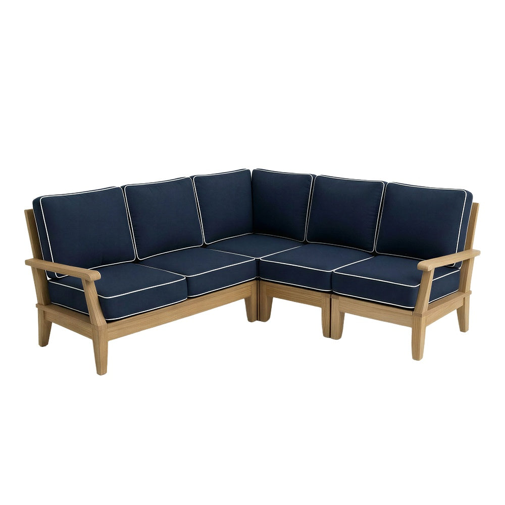 Royal Teak Collection Miami Large Sectional Sofa
