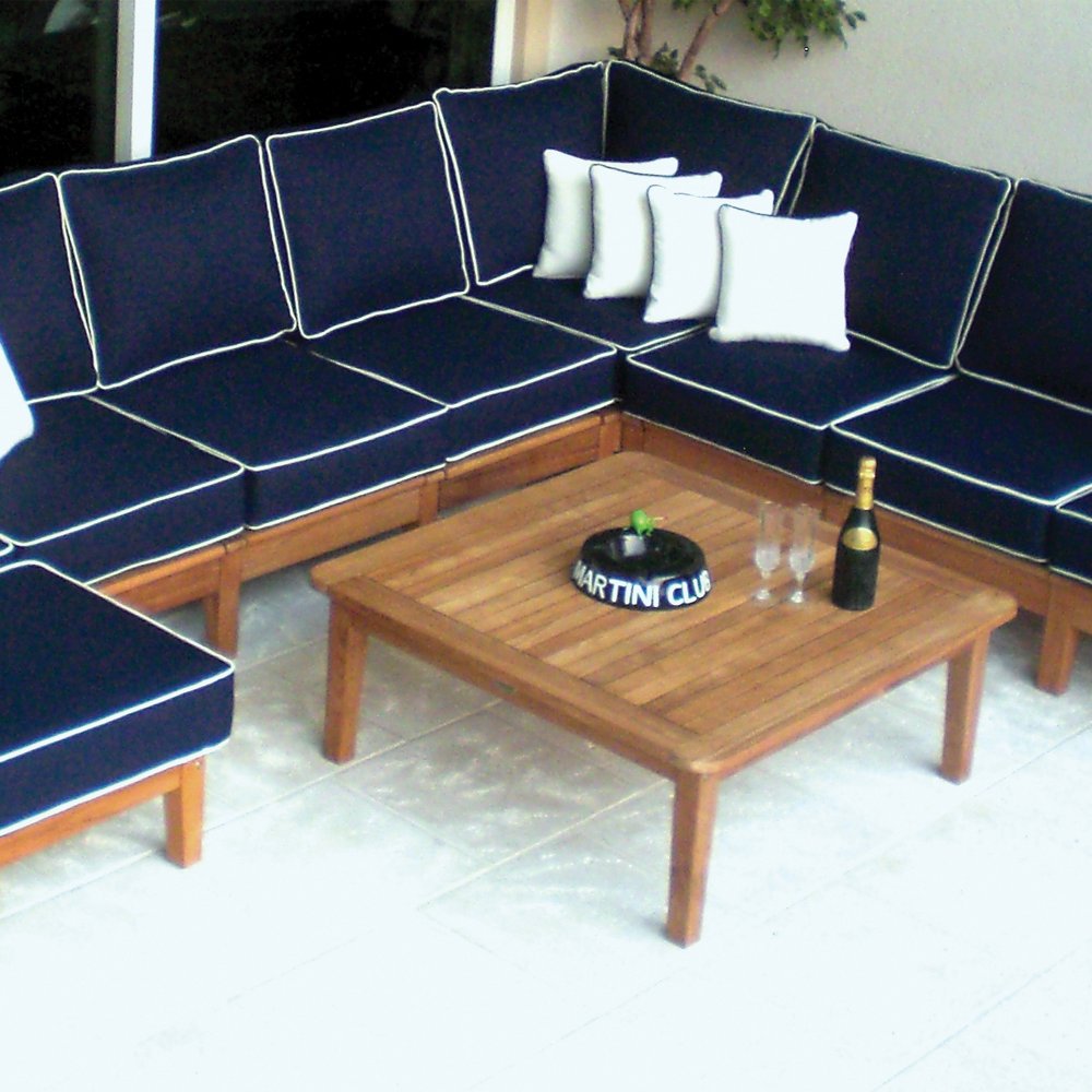 Royal Teak Collection Miami Small Sectional Sofa