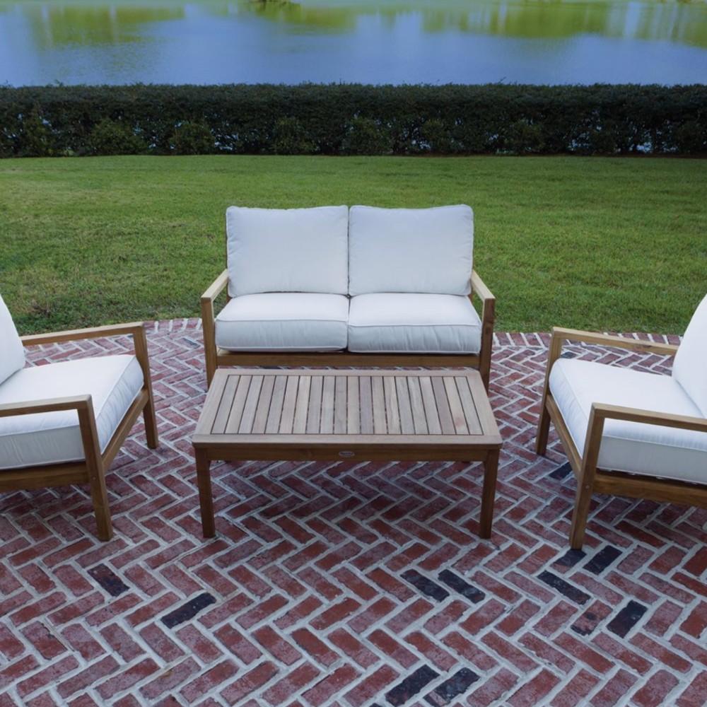 Royal Teak Collection Miami Loveseat