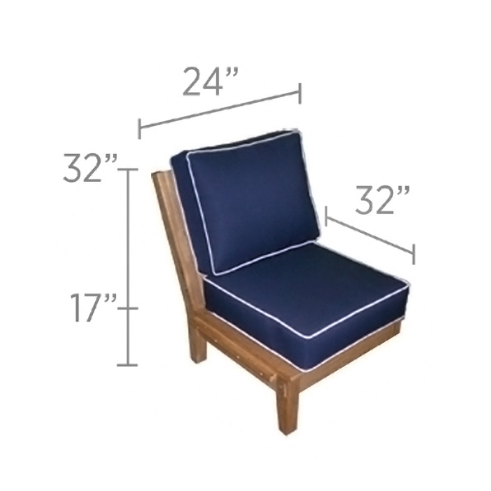 Royal Teak Collection Miami Sectional Corner Chair