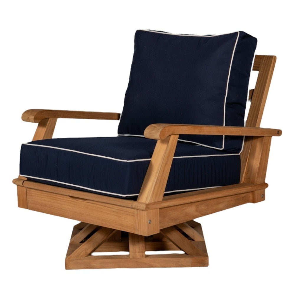 Royal Teak Collection Miami Swivel Chair
