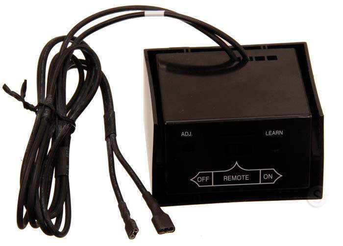 Skytech fireplace remote receiver box with wire harness and control panel buttons