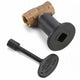HPC Fire 1/2 Inch Straight Gas Fire Pit Shut Off Valve Kits