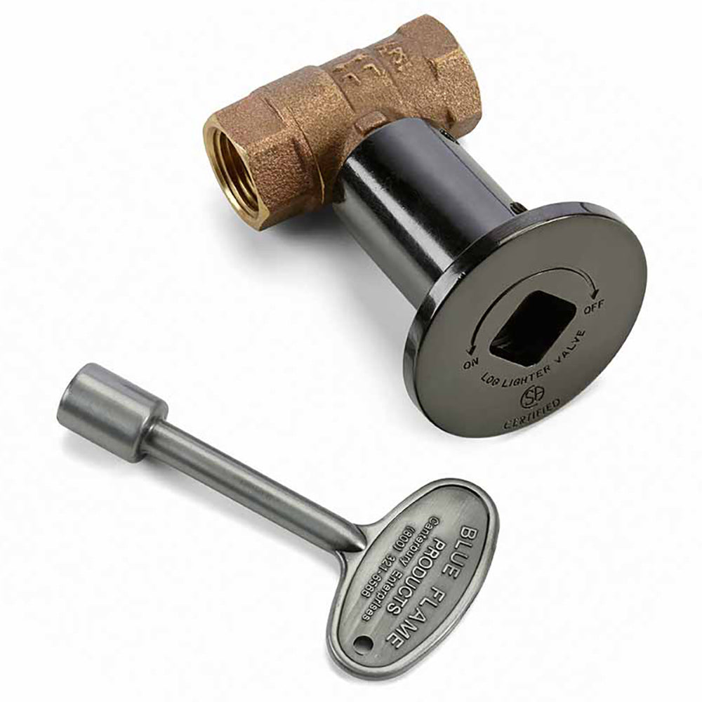 HPC Fire 1/2 Inch Straight Gas Fire Pit Shut Off Valve Kits