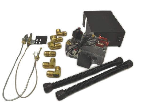 Dexen 6003 Series Millivolt Valve Kit with Quick Connect