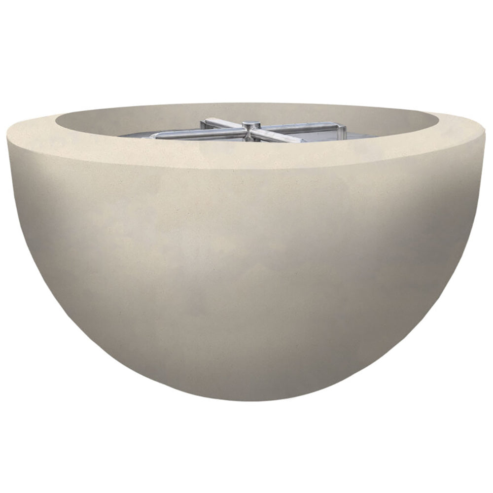 Prism Hardscapes PH-402 Moderno 3 Concrete Gas Fire Pit, 30-Inch