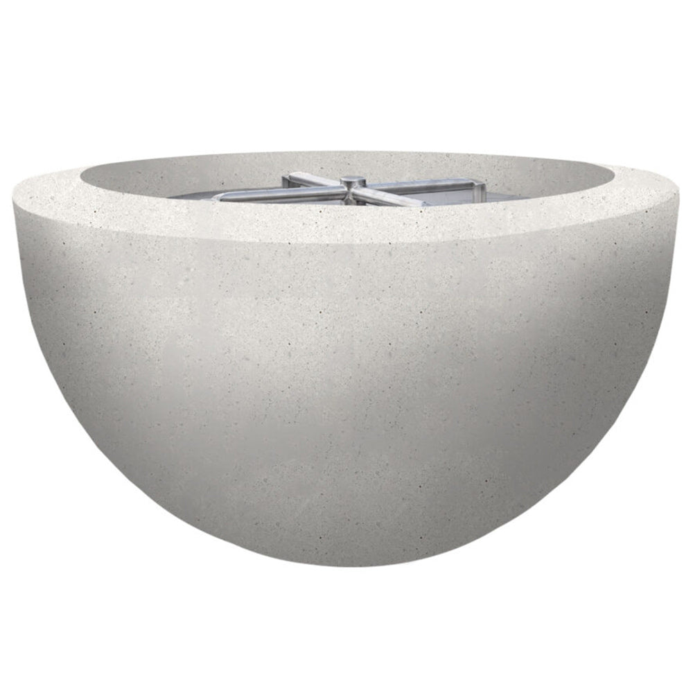 Prism Hardscapes PH-402 Moderno 3 Concrete Gas Fire Pit, 30-Inch
