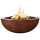 Prism Hardscapes PH-404 Moderno 4 Concrete Gas Fire Pit, 48-Inch