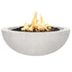 Prism Hardscapes PH-404 Moderno 4 Concrete Gas Fire Pit, 48-Inch