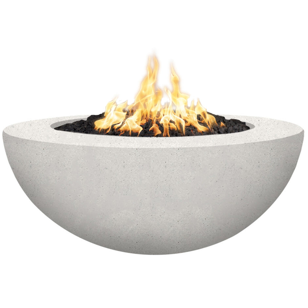Prism Hardscapes Moderno 5 Concrete Gas Fire Pit, 36-Inch