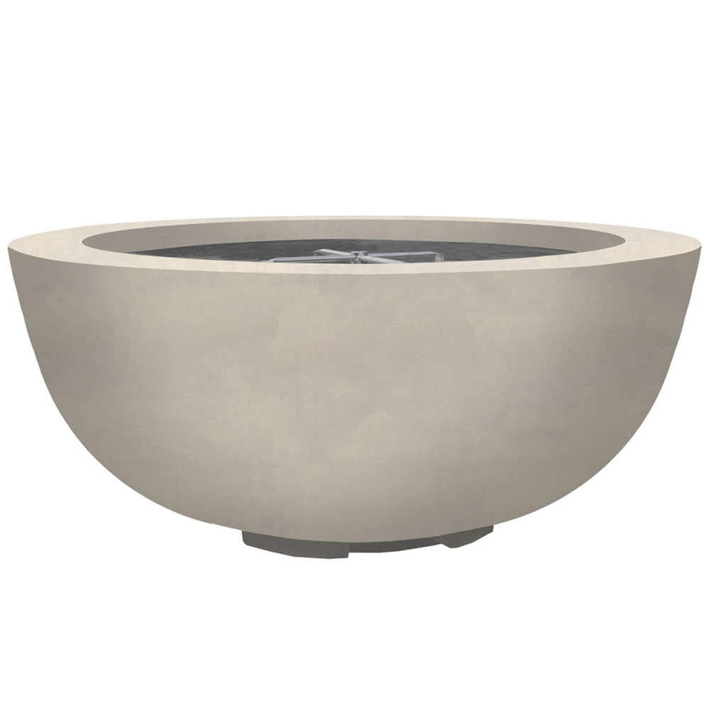 Prism Hardscapes PH-455 Moderno 8 Concrete Gas Fire Pit, 39-Inch