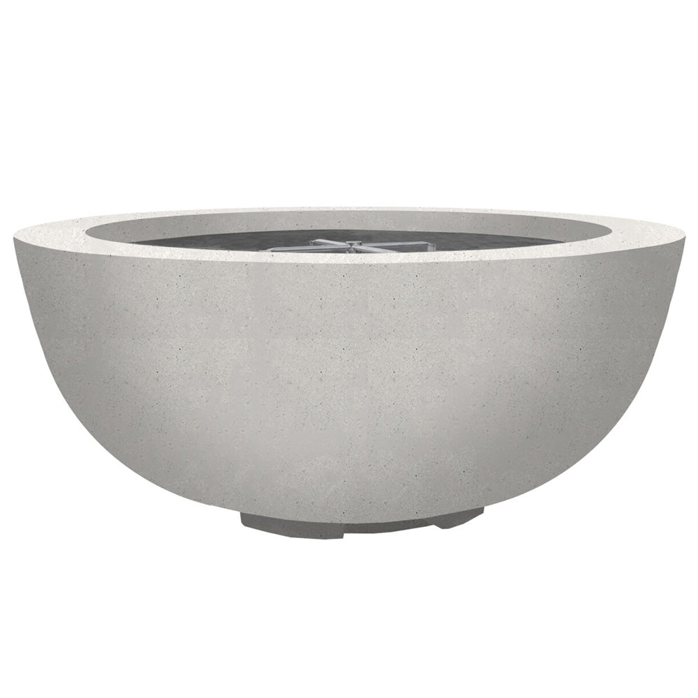 Prism Hardscapes PH-455 Moderno 8 Concrete Gas Fire Pit, 39-Inch