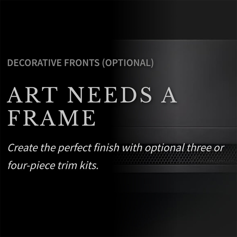 Napoleon Cineview 26-Inch Built-In Electric Fireplace with Logs, Crystal Media and Remote