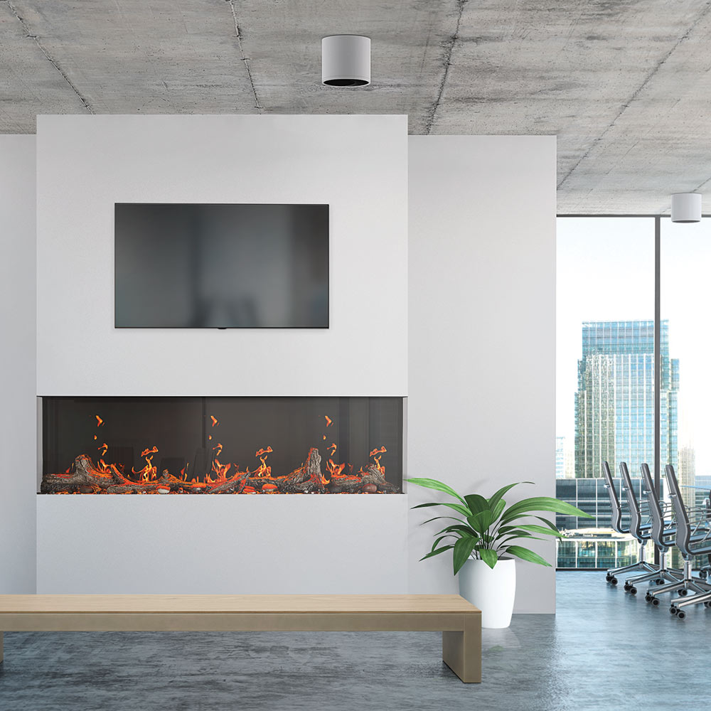 Napoleon Luminex 65-Inch LCD Linear Built-in Electric Fireplace