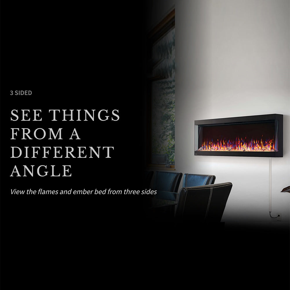 Napoleon NEFLxx-3SV Trivista Pictura 3-Sided Electric Fireplace