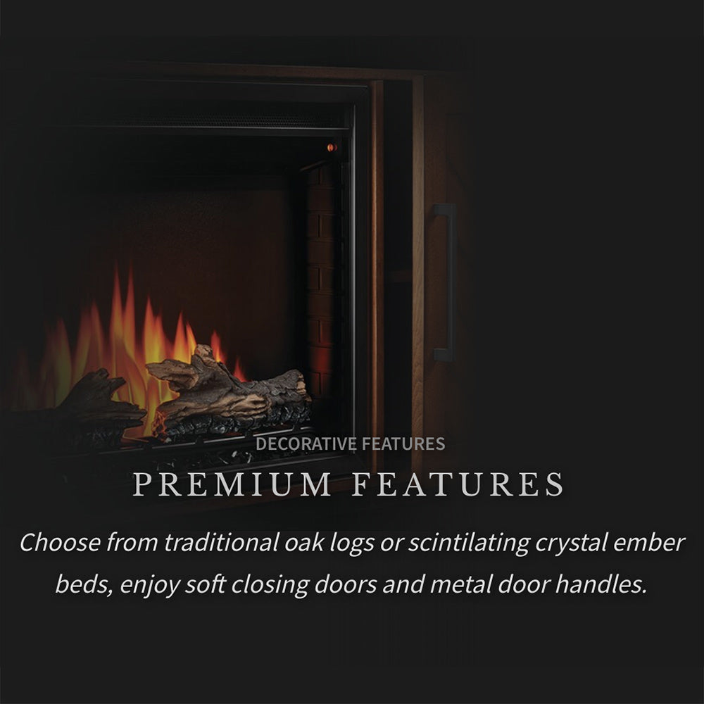 Napoleon Bella Electric Fireplace TV Stand with 26-Inch Cineview Firebox