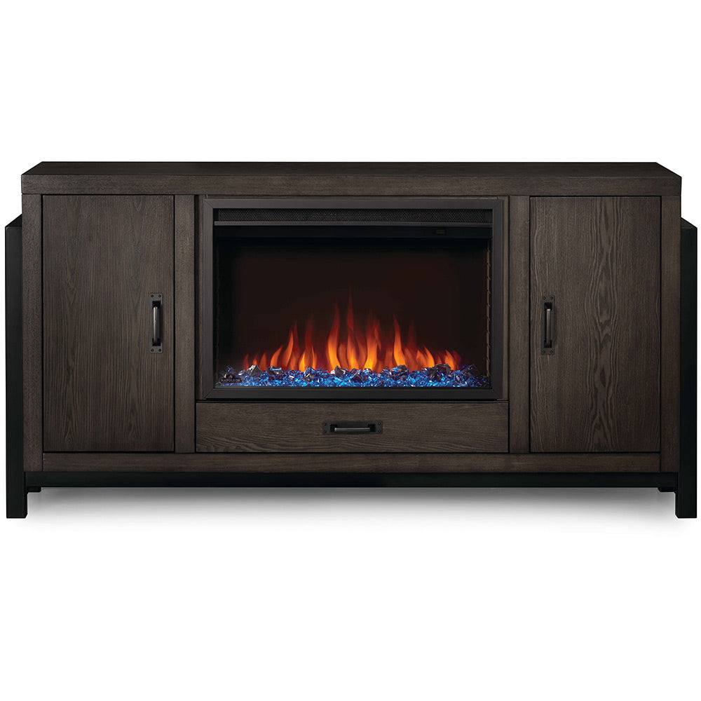Napoleon Franklin Electric Fireplace TV Stand with 30-Inch Cineview Firebox